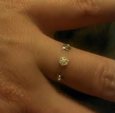 Pretty Dermal Piercing Finger Piercing Microdermal Piercing
