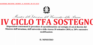 Ecco le date di pagamento e le novità. Pubblicato Decreto Tfa Sostegno Titoli Di Accesso
