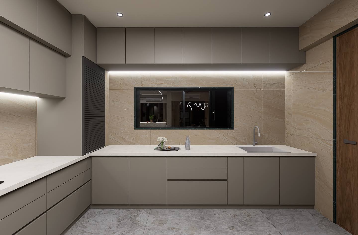 Kitchen interior design for home product image