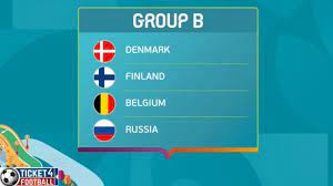 Denmark Belgium Finland And Russia Will Face Each Other In Group B Finland Euro Online Tickets