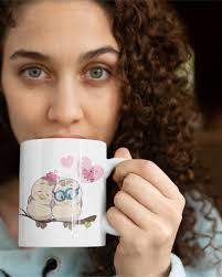 I love enjoying my coffee in this beautiful mug.