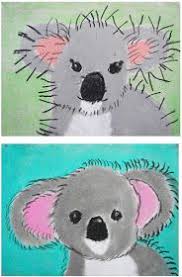 The Rolling Artroom Pastel Koala Bears 1 3 Grade Elementary Art Projects Kindergarten Art Projects Koala Drawing
