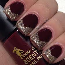 It's a combination of red and purple colors, which can also make it look like a darker shade of red with a few brown hues in it. 25 Burgundy Nail Art Ideas That S Clever And Cultured