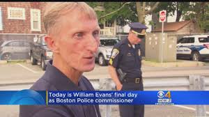 Last Day On The Job For Boston Police Commissioner William Evans