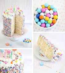 Birthday Rice Krispie Treats 17 Incredible Birthday Cake Alternatives Birthday Cake Alternatives Rice Krispie Treats Cake Creative Birthday Cakes