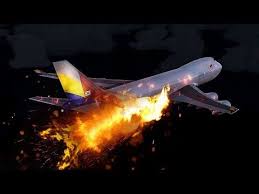 Aircrash Investigations Boeing 747 On Fire Explodes Mid Air Asiana Airli Boeing 747 Asiana Airlines Boeing
