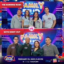 From radio to TV! 📺📻 Tune in to Family Feud as your favorite FM radio  jocks take their shot at the surveys! #FeudRadioJocks