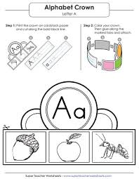 Worksheets pdf, handouts to print, printable exercises. Letter A Worksheets Recognize Trace Print