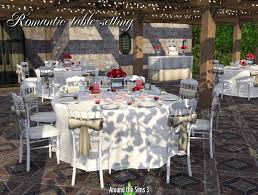 Around The Sims 3 Custom Content Downloads Objects Dining Room Romantic Table Setting Romantic Table Table Settings