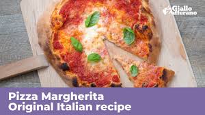 The pizza margherita is one of the symbols of italian cuisine throughout the world. Italian Pizza Margherita Original Italian Recipe Youtube
