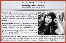 Image result for andrea dworkin