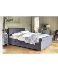 Get set for wooden king size bed frames in furniture, bedroom furniture, beds, bed frames at argos. Buy Argos Home Newbury 2 Drawer Kingsize Bed Frame Grey Ottoman And Storage Beds Argos Bed Furniture Bed Frame Grey Bed Frame