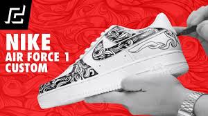 Nike Air Force 1 Custom Using Sharpie Nike Air Force Custom Air Force 1 Nike Air Shoes