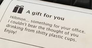 Iphone packing slip gift message. Hiltmon