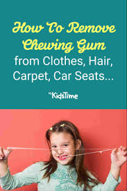 There are a number of methods for removing gum from clothes. How To Remove Chewing Gum From Clothes Hair Carpet Car Seats