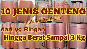 Selain karena harga dari jenis atap rumah ini yang murah, genteng dari tanah liat pun sangat mudah kamu dapatkan. 10 Nama Nama Genteng Tanah Liat Terbaik Genteng Tanah Liat Terbaik The Jeox Youtube