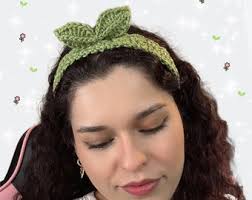 Crochet Sprout Headband