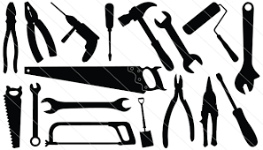Construction Tools Silhouette Vector Download Silhouette Vector Silhouette Clip Art Clip Art