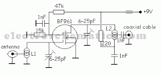 The main function of the driving circuit is variable width pulse width controller output power amplifier, as a drive signal to high voltage. Tv Antenna Amplifier Circuit