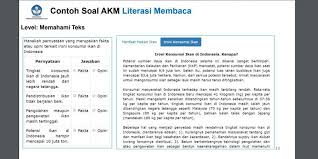 Contoh Soal Literasi Sains