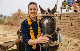 Months after charlotte dujardin won double gold riding valegro at the 2012 london olympics, dean golding packed his bags and left. Charlotte Dujardin S Fiance Takes On Grueling Open Water Swim For Equine Charity Horse Hound