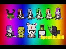 Catching fire (2013), green zone (2010) and draft day (2014). Minecraft Speedbuild Red Blue And Green Knight Black Smith Panda And Ninja Castle Crashers Youtube