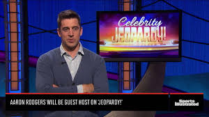 Aaron rodgers is ready to take the jeopardy! Aaron Rodgers Will Be Guest Host On Jeopardy Sports Illustrated Green Bay Packers News Analysis And More