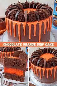 Chocolate Orange Drip Cake Recipe Orange Chocolate Cake Terrys Chocolate Orange Cake Chocolate Orange