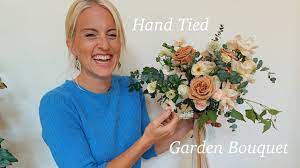 Garden style flowers consist of beautiful, lush blooms in shades of pastels. How To Make A Wedding Bouquet Garden Style Youtube