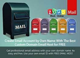 Get Free Custom Email Domain Address With Your Own Business Name Id Best Email Hosting Service 2020 Create Email Account Free Email Domain Hosting Services
