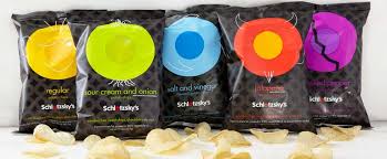 Tyrell's english potato chips cider vinegar Gluten Free
