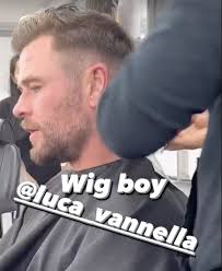 I'm not coming to negotiate — Chris getting a haircut after wrapping  Furiosa on...