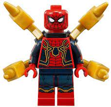 Lego marvel avengers iron man sala de armaduras 76125 524 pz. Lego Marvel Avengers Infinity War Iron Spider Man Minifigure Loose Toywiz