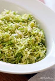 Raw Shredded Brussels Sprouts With Lemon And Oil Recipe Shredded Brussel Sprouts Recipes Skinny Taste Recipes
