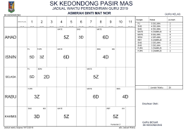 Jadual kelas saya terus kehidupan pelajar anda yang dianjurkan! Jadual Guru 2019 Pages 1 28 Flip Pdf Download Fliphtml5