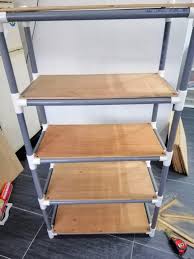 Diy buatan sendiri rak baju untuk anak dari bahan pipa pvc. Paip Besi