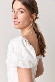 Tabitha Lace Puff Sleeve Midi Dress