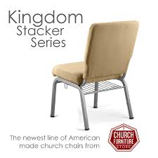 We Re Proud To Introduce Our Newest Line Of American Made Church Chairs The Kingdom Stacker Series These Quality Built Chair Church Furniture Chair Furniture