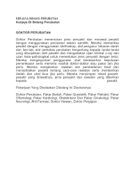 Selamat mencari dan selamat mencuba ! Kerjaya Bidang Perubatan Docx