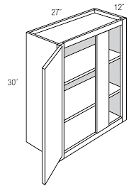 See more ideas about blind corner cabinet, cabinet, corner cabinet. Wbc2730 Wall Blind Corner Cabinet Amesbury Brown Rta Kitchen Cabinet