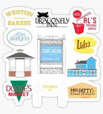 Unique gilmore girls stickers designed and sold by artists. Gilmore Girls Stickers Gilmore Girls Gilmore Girls Party Gilmore Girls Quotes