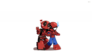 Deadpool And Spider Man Wallpapers Top Free Deadpool And Spider Man Backgrounds Wallpaperaccess Here are handpicked best hd spiderman background pictures for desktop, iphone and mobile phone. deadpool and spider man wallpapers
