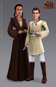 Depa Billaba And Padawan Caleb Dume Fan Art Star Wars Images Star Wars Background Star Wars Books