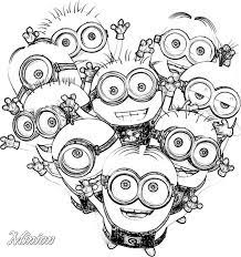 les minions nous envahissent la fee biscotte coloriage minion coloriages de corbeau gratuit