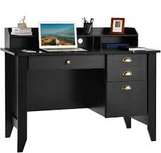 It was one way for the young colonists to show their own unique style, with each regional area initiating special design elements. Buy Computer Desk With Drawers And Hutch Executive Desk Teens Study Student Desk Writing Home Office Desks For Bedroom Small Spaces Wood Furniture Vintage Style Black Online In Germany B08g1494lx