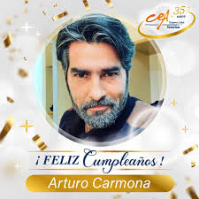 Muchas Felicidades a nuestro actor egresado Arturo Carmona hoy en su  cumpleaños le deseamos lo mejor! #TalentoCEA #OrgulloCEA #35AñosCEA  #LasEstrellasNacenEnElCEA #felizcumpleaños #HBD
