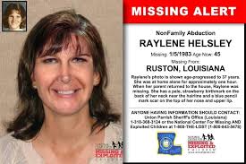 Raylene Helsley #Missing from #Ruston,Louisiana Last seen-1/05/1983