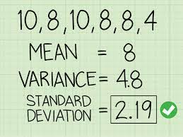 It is useful in comparing sets of data which may have the same mean but a different range. How To Calculate Standard Deviation 12 Steps With Pictures
