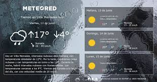 Tiempo En Villa Mercedes Meteored Pronostico Del Tiempo Clima 17 De Mayo