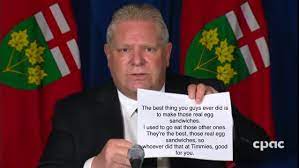 Lift your spirits with funny jokes, trending memes, entertaining gifs, inspiring stories, viral videos. Doug Ford Announcement Meme Thread All Memes Must Be Posted In This Thread Ontario
